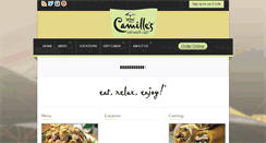 Desktop Screenshot of camillescafe.com